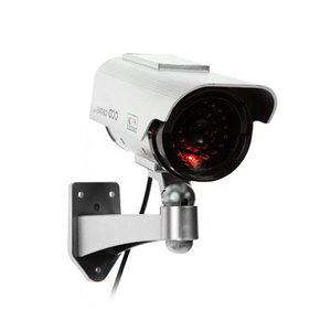 [Eagles Trading]태양광 CCTV 모형 감시카메라 JH-100/보안 도난방지 방수 가짜 방범용cctv_스티커&건전...