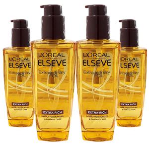로레알 엑스트라 오디네리 오일 리치 극손상 헤어에센스 트리트먼트 100ml 4개