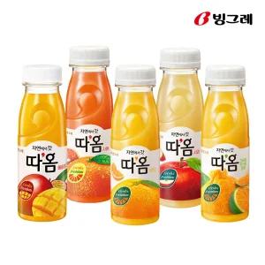 빙그레 따옴 주스 5종 20병 /천혜향/자몽/애플망고/사과/오렌지