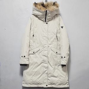 블랙야크 여성 덕다운 후드털분리 집업 패딩 점퍼/ 100/싹다구제