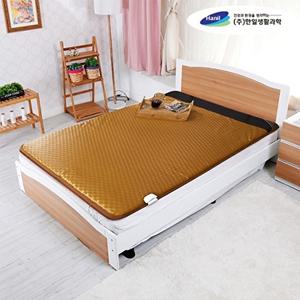 [한일]한일생활과학 벌집무늬 전기장판 더블 / 침대 바닥 전기매트 온도조절기 두꺼운 대형