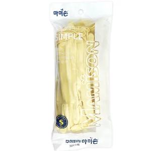 마미손 심플 고무장갑 10켤레 / 식품용 단미니 짧은장갑