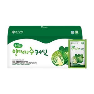 [오가닉가든] 유기농 양배추케일즙 1박스 30포