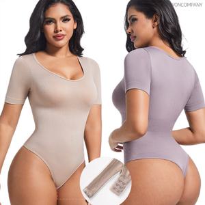 이너퀸 프리수 M~3XL 빅사이즈 복부 팔 허리 몸매 보정 T팬티 반팔 올인원 바디쉐이퍼 속옷 3039반팔올인원