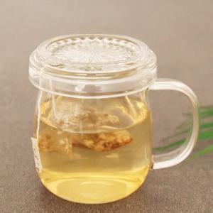 뚜껑머그컵 내열유리 300ml 머그컵 티머그 찻잔 유리잔