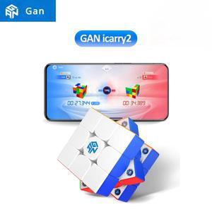 과학교구용품 GAN 356 I Carry 2 스마트 큐브, 3x3 스피드 큐브, 지능형 추적 타이밍 이동 단계, CubeStati