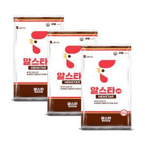 산란용 농협 닭사료 청계 오골계 오리 알스타 20kgx3 새 모이 알잘낳는 가루 대한사료