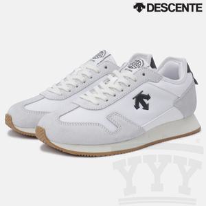 데상트 리트모 쿠셔닝 스니커즈 SP123LCR12 WHT