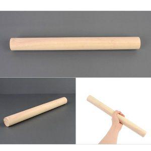 [기타]주방 PLQICJWU 식당 나무 원목 반죽 밀대 홍두깨 방망이 중형1p