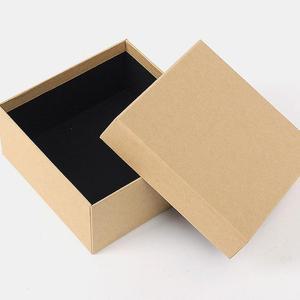 [JHP71RUT_51]크라프트 사각선물박스 사각 3p 12.5X12.5cm