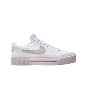 [정품아닐시3배보상] W 나이키 코트 레거시 리프트 화이트 스모키 모브 W Nike Court Legacy Lift White Sm