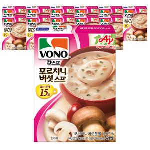 보노스프 컵스프 포르치니 버섯스프 54g x 12개