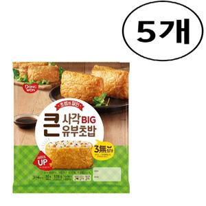 동원 큰사각 유부초밥 378g x5개