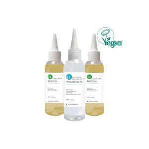 글로우몬스터 비건 3Kda 올리고 히알루론산 2원액100ml 1개 + 브로콜리 추출물 원액100ml 2개 비건인증