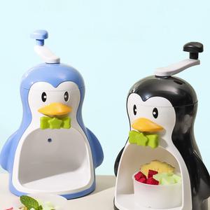 빙수만들기 수동빙수기계 펭귄 가정용 슬러시 얼음
