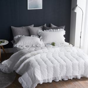 Pure Frill 리플 아사 여름 침구 이불베개 세트 Q 침대패드 이불패드 간절기이불 차렵이불 이불싼곳 가을