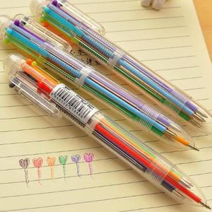 [ME70O0N9_52CK]고급 학생 사무용품 유성볼펜 0.5mm 6색