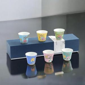 [JHQS9LYL_52C5]전통 다기 찻잔 6p세트 (50ml)