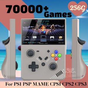휴대용 레트로 게임 콘솔 R43 PRO 플레이어 4 3 인치 화면 256G 70000 PS1 PSP N64 어디서나 플레이
