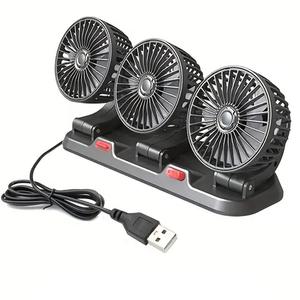 선풍기 차량용 화물차 3way 3구 자동차 트럭 뒷좌석 초강력