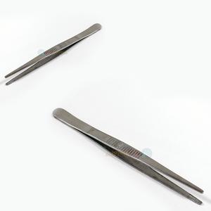 과학실험용스텐핀셋 뾰족한집게 비즈구슬집는핀셋 140mm