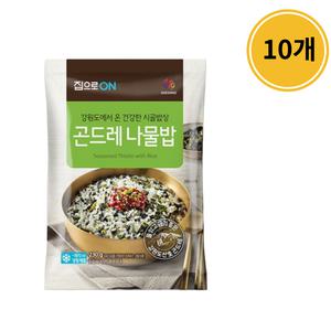 청정원 집으로온 ON 곤드레 나물밥 230g x 10개