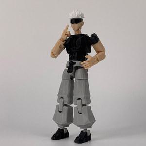 3D 인쇄 Jujutsu Kaisen Gojo Satoru 애니메이션 멀티 관절 Shapeshift 장난감 액션 피규어 마네킹 모델 장식품 선물
