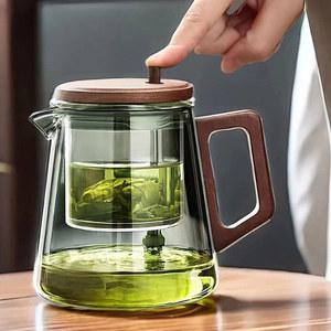 원버튼 티 머그 티팟 티머그 거름망 550ml 방명피아오이컵 700ml