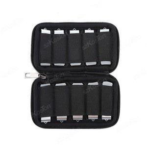 다기능 USB 플래시 드라이브 주최자 케이스 보관 가방 보호 홀더 USB 드라이브 이어폰 여행 휴대용 가방