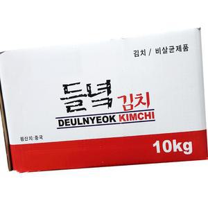 들녁 김치 슬라이스 10kg 배추김치 절임 반찬