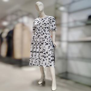 [SI] SI밴딩 잔꽃패턴 레이온 원피스SIOAE25400