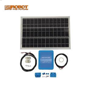 DFRobot 실외 태양광 발전 방수 키트 라스베리 파이 Arduino 산업용 센서용 10W 단결정 패널 12V 또는 5V