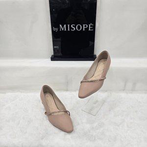 [미소페]By미소페 여성 보석 스트랩 로우 힐 112HH331FG002 PINK 1