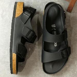 10047199 Birkenstock 샌들 Milan Birko Flow (1024997/1024998 SS24) Milano BS 남자와 여자 독