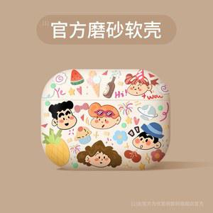Airpods 4세대 보호 케이스용 사랑스러운 강아지 새로운 apple Airpods Pro2 3 4세대 낙하 방지 이어폰 보호 케이스