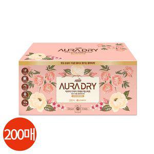 [엘지생활건강]샤프란 아우라 건조기 전용 섬유유연 시트 프레쉬 플로럴향 200매
