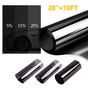 1팩 자동 검은 창문 썬팅 필름 3M 50CM 햇빛 차단 유리 스티커 썬팅지 OPEL ASTRA H K G J ZAFIRA B VECTRA INSIGNIA VIVARO