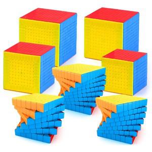 [JudyCube] Moyu Meilong 9x9 10x10 매직 스피드 큐브 스티커리스 고급 Cubo Magico 퍼즐
