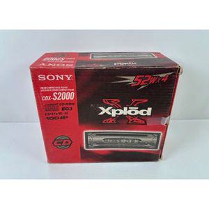 신제품 소니 Xplod CDXS2000 FM/AM CD 플레이어 라디오 차량용 오디오 NIB