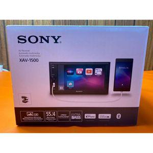 소니 XAV1500 6. 55W 터치스크린 디지털 리시버