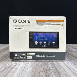 소니 XAVAX1000 블루투스 멀티미디어 애플 카플레이 아이폰 AM FM XM USB Aux 6.