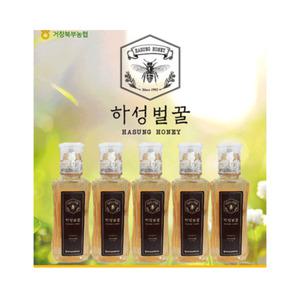 북부농협 1등급 아카시아 하성벌꿀 500g 5병