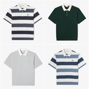 매장정품 라코스테 LACOSTE 남성 [5컬러 택1] 오버핏 밀라노 배색 카라 폴로 PH644E-55G_5_BON 613697