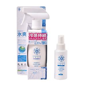 프리즈텍 무알콜 의류용 쿨링미스트 탈취 항균 쿨링스프레이 300ml + 공병