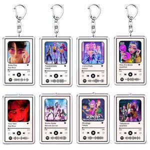 케이팝데몬헌터스굿즈 까치호랑이굿즈 루미 진우 헌트릭스 사자보이즈 아크릴키링 키홀더 KPOP