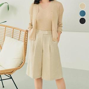 TAGME 프렌치 린넨 블렌디드 버뮤다 하프 팬츠 3종 택 1