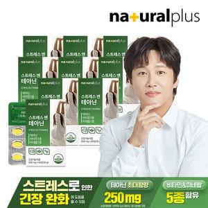 스트레스엔 L 테아닌 60정 9박스(9개월분) / 긴장완화 감태추출물 함유