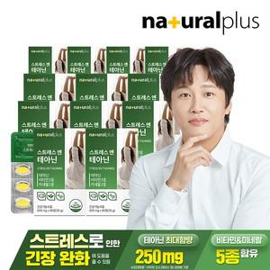 스트레스엔 L 테아닌 60정 12박스(12개월분) / 긴장완화 감태추출물 함유