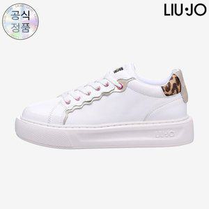 론칭가299000 [리우조] 소가죽 애니멀 포니 운동화 L221SE23WH