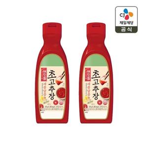 해찬들 새콤달콤 초고추장 500g(튜브형) x2개